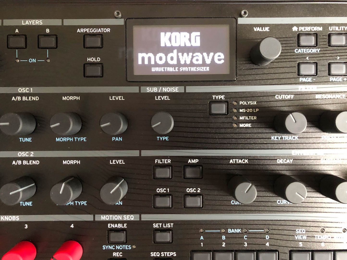 Korg Modwave MKI Wavetable Synthesizer w/ OEM PSU