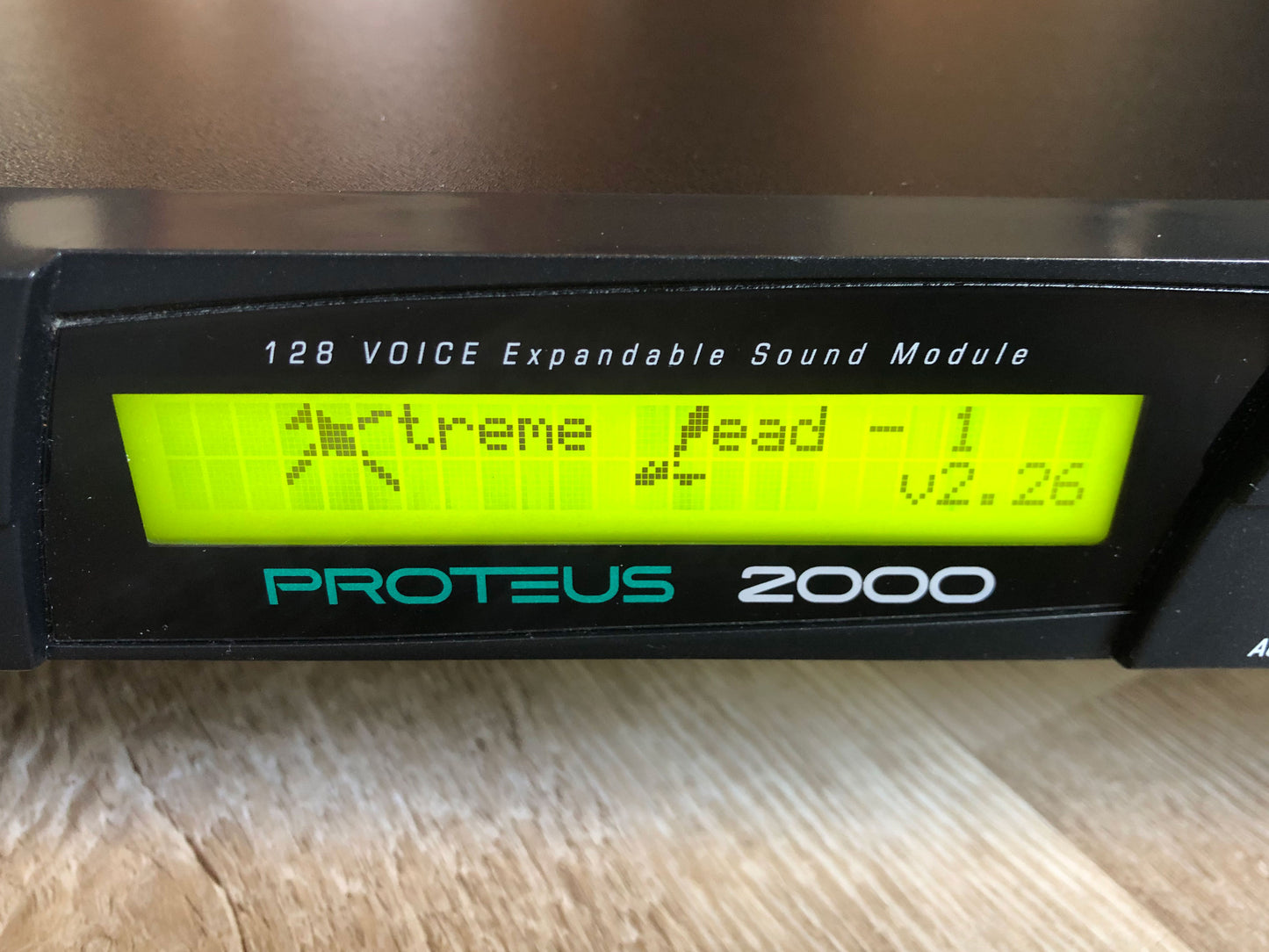 E-MU Systems Proteus 2000 Synthesizer Sound Module w/ New Encoder, New Modern PSU + Rack Ears