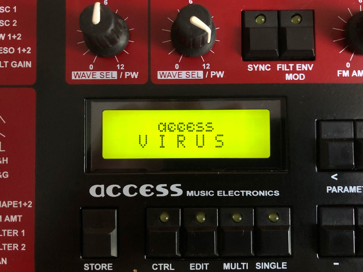 Access Virus A Desktop w/ Fully Recapped Mainboard & New Power Switch, Battery + PSU