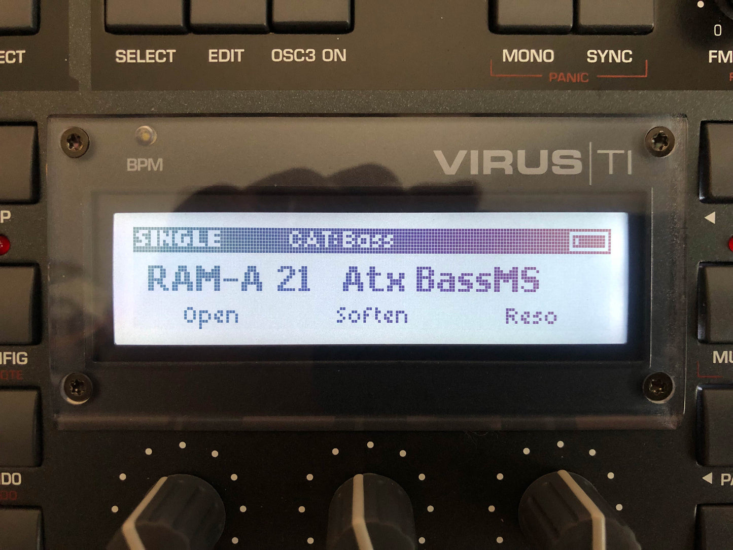 Access Virus TI Desktop Near-Mint w / All New Tacts, New Battery, Power Supply + HQ USB Cable