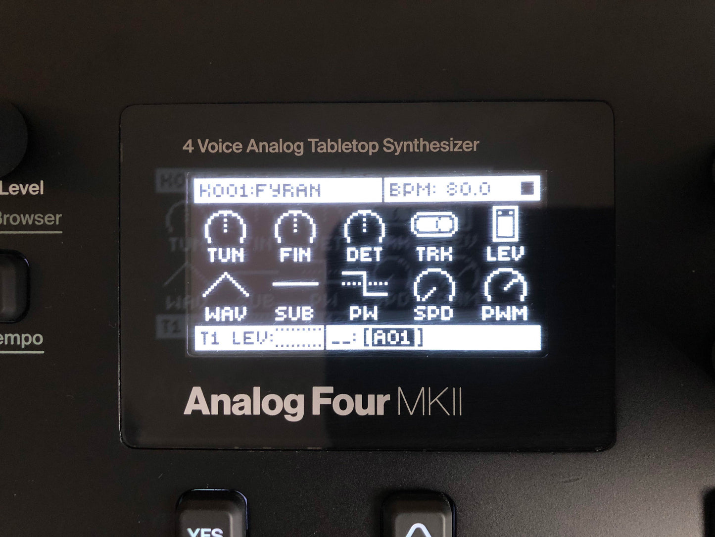 Elektron Analog Four MKII w/ New Encoder, OG PSU + New 7ft USB Cable
