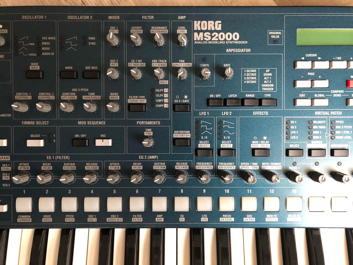 Korg MS2000 Analog Modeling Synthesizer w/ OEM Power Supply