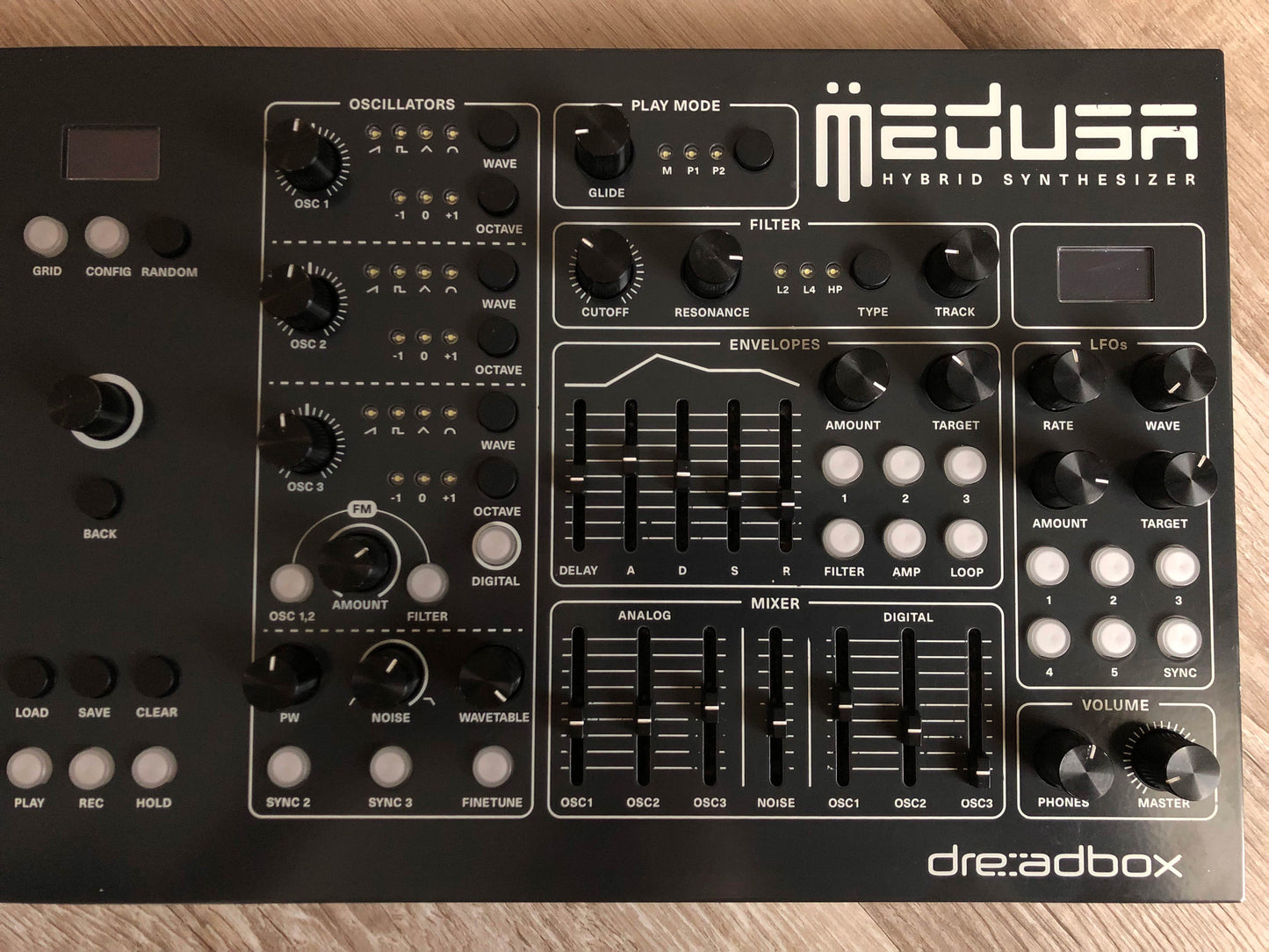 Polyend Dreadbox Medusa Hybrid Synthesizer w/ PSU + Quick Start Guide