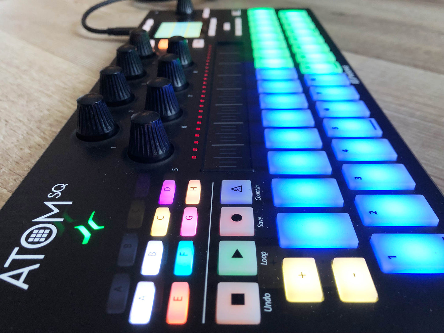 PreSonus ATOM SQ Hybrid MIDI Keyboard / Pad Controller w/ OG USB Cable
