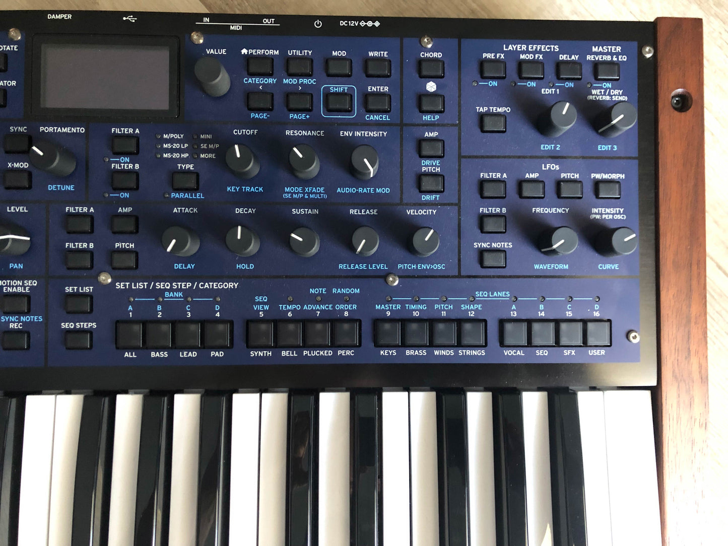 Korg Multi/Poly Analog Modeling Synthesizer w/ Gig Bag, OG Box + PSU