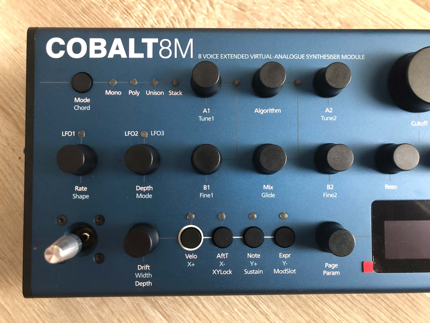 Modal Cobalt 8M Desktop / Rack Analog Modeling Synthesizer Mint w/ the OG Box