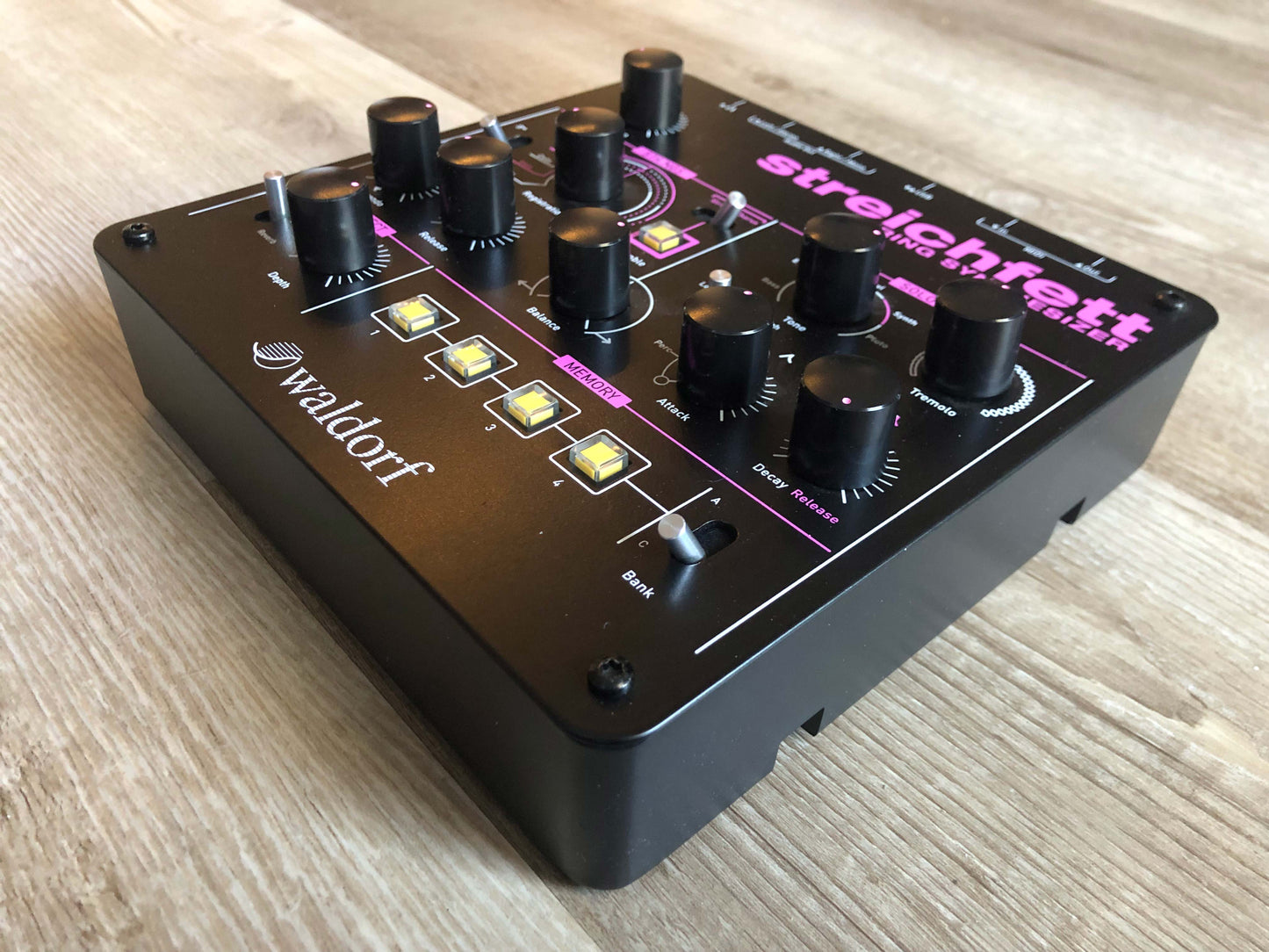 Waldorf Streichfett String Synthesizer w/ OG Box + PSU