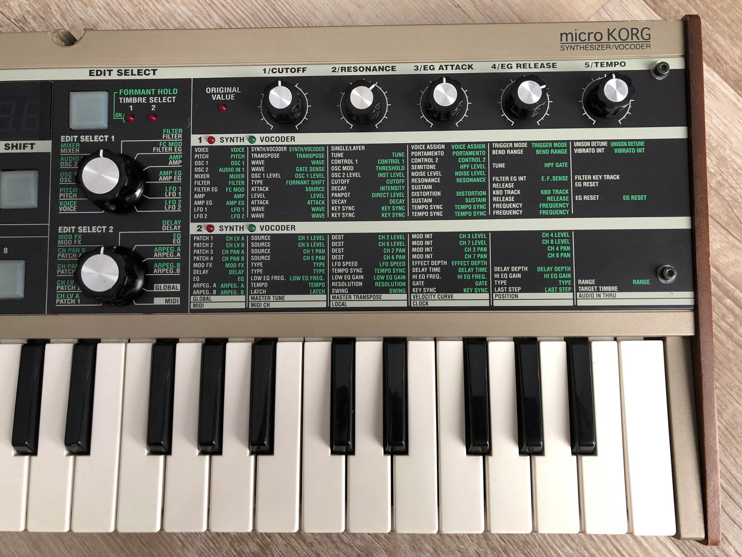 MicroKorg w/ All New Tacts + Quality Aftermarket PSU