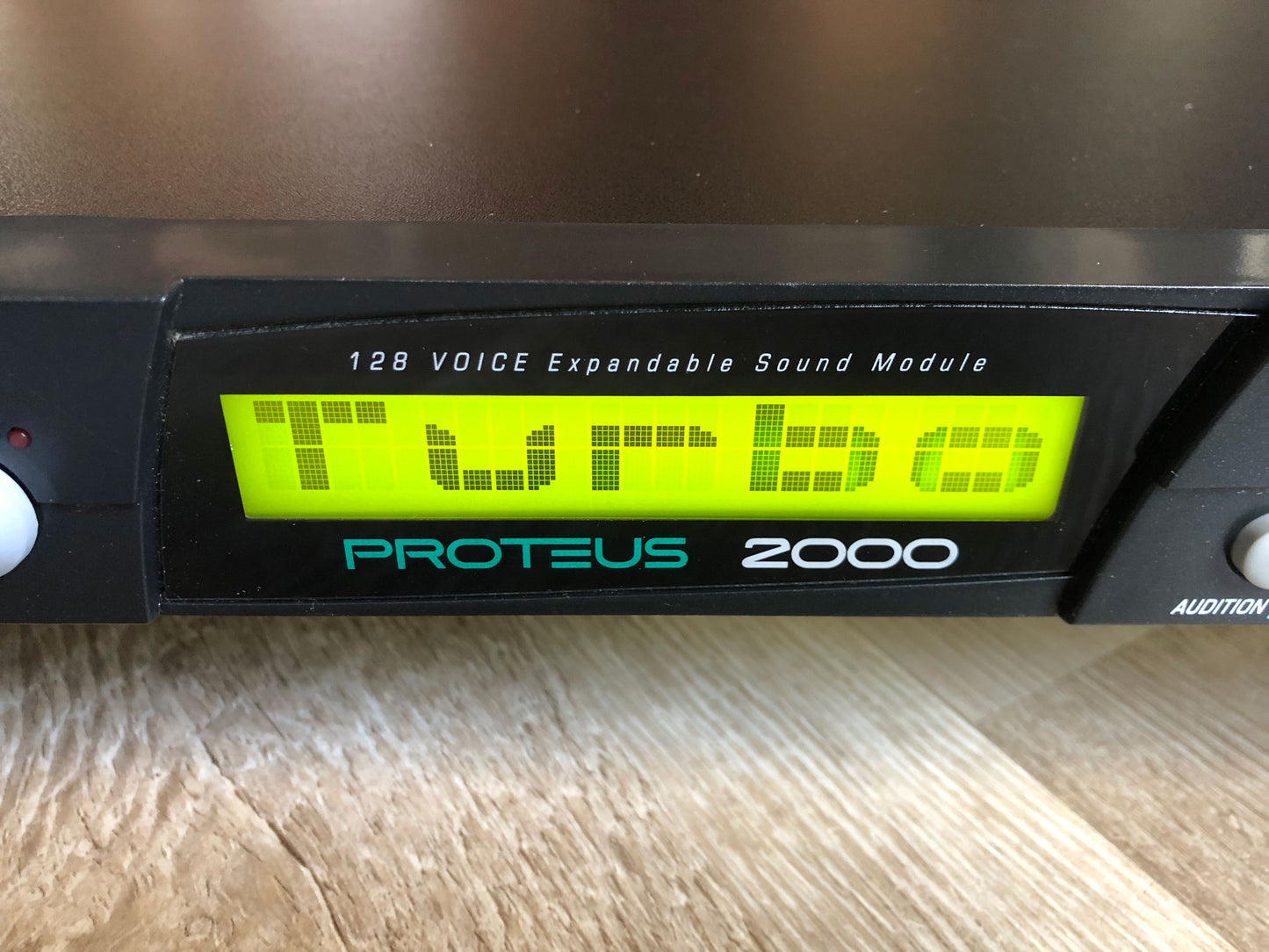 E-MU Systems Proteus 2000 Synthesizer Sound Module w/ New Encoder, New Modern PSU + Rack Ears