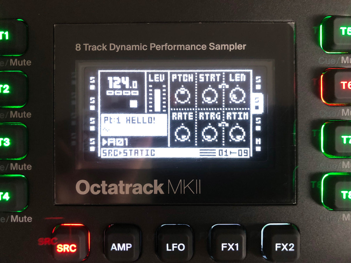 Elektron Octatrack MKII Black Like-New w/ OG Box, PSU, USB Cable + 32 GB Card