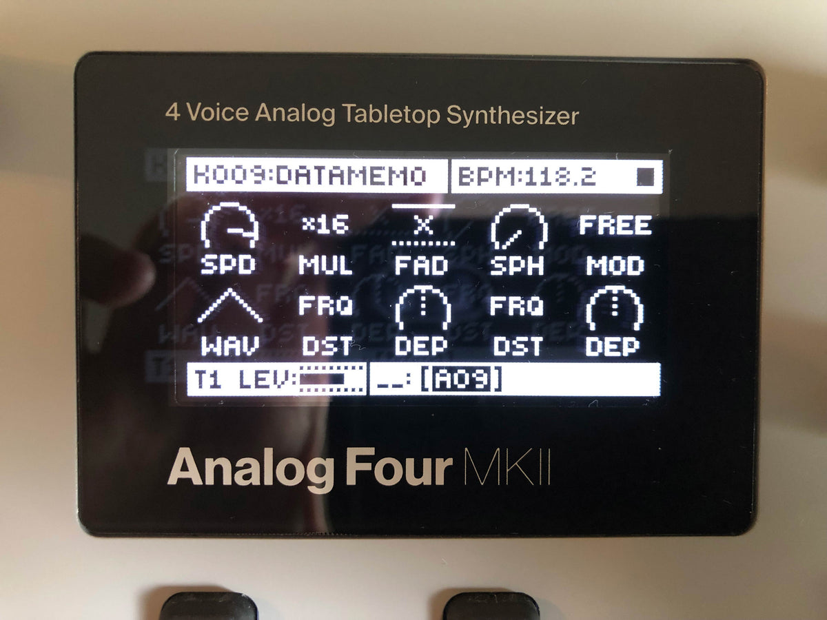 Elektron Analog Four MKII (Gray) w/ Original Box, PSU + New USB Cable