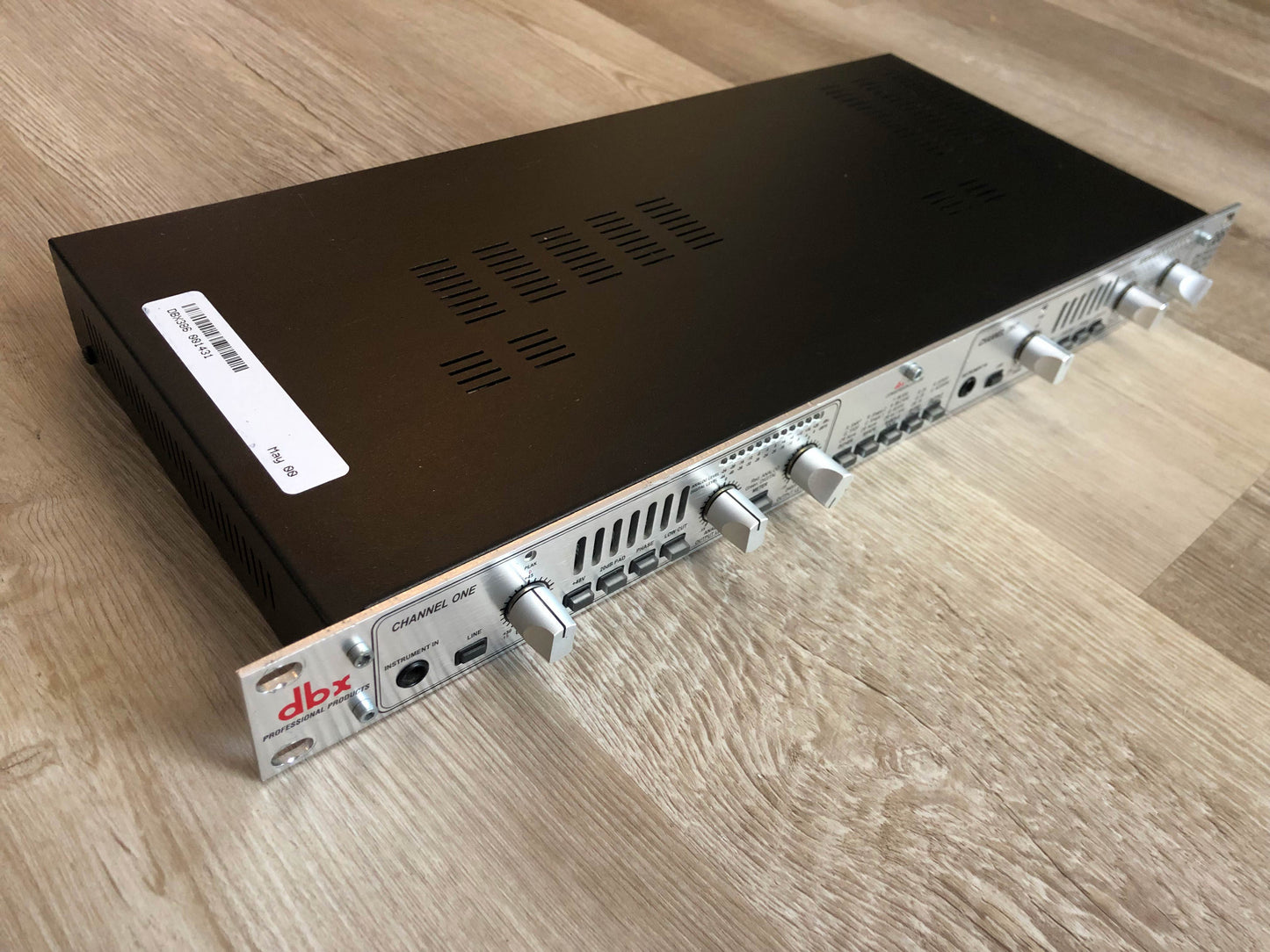 DBX 386 Dual Vacuum Tube Preamp w/ New Tubes, New Caps in Analog Path, Lubed & Calibrated