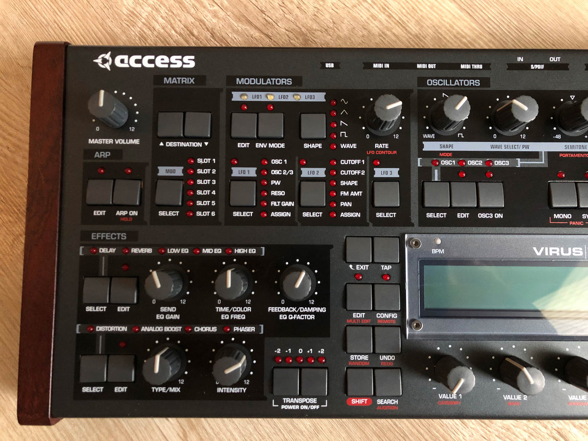 Access Virus TI Desktop w/ All New Tacts, New Battery, PSU + HQ USB Cable