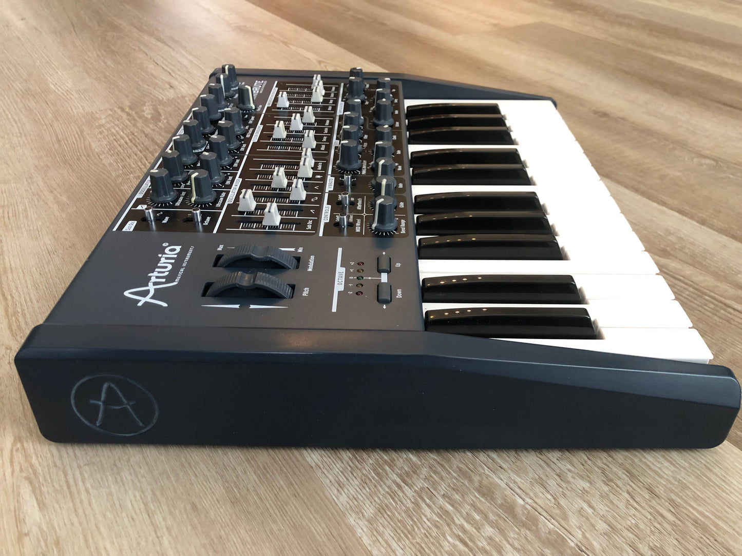 Arturia MiniBrute Analog Synthesizer, Excellent Condition (Not Sticky!) w/ PSU