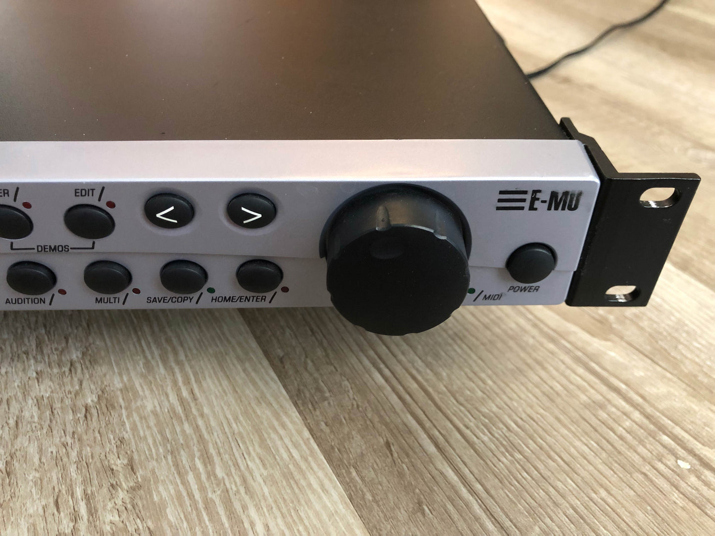 E-MU Systems Virtuoso 2000 Synthesizer Sound Module w/ New Encoder + Rack Ears