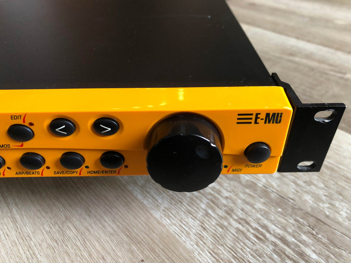 E-MU Xtreme Lead XL-1 Synthesizer Module w/ New, Modern Power Supply + New Encoder