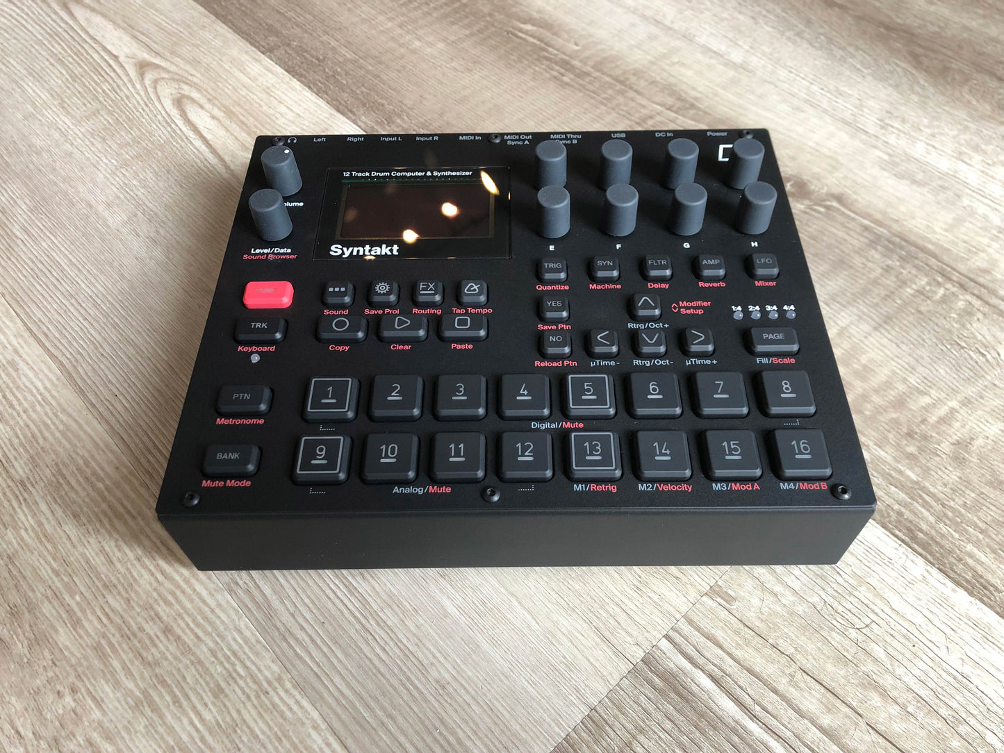 Elektron Syntakt w/ OG Box, PSU + USB Cable