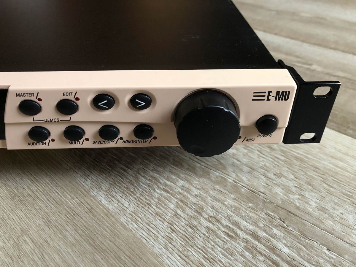 E-MU Systems B-3 Tonewheel Organ Sound Module in Beautiful Condition w/ New Encoder + Rack Ears