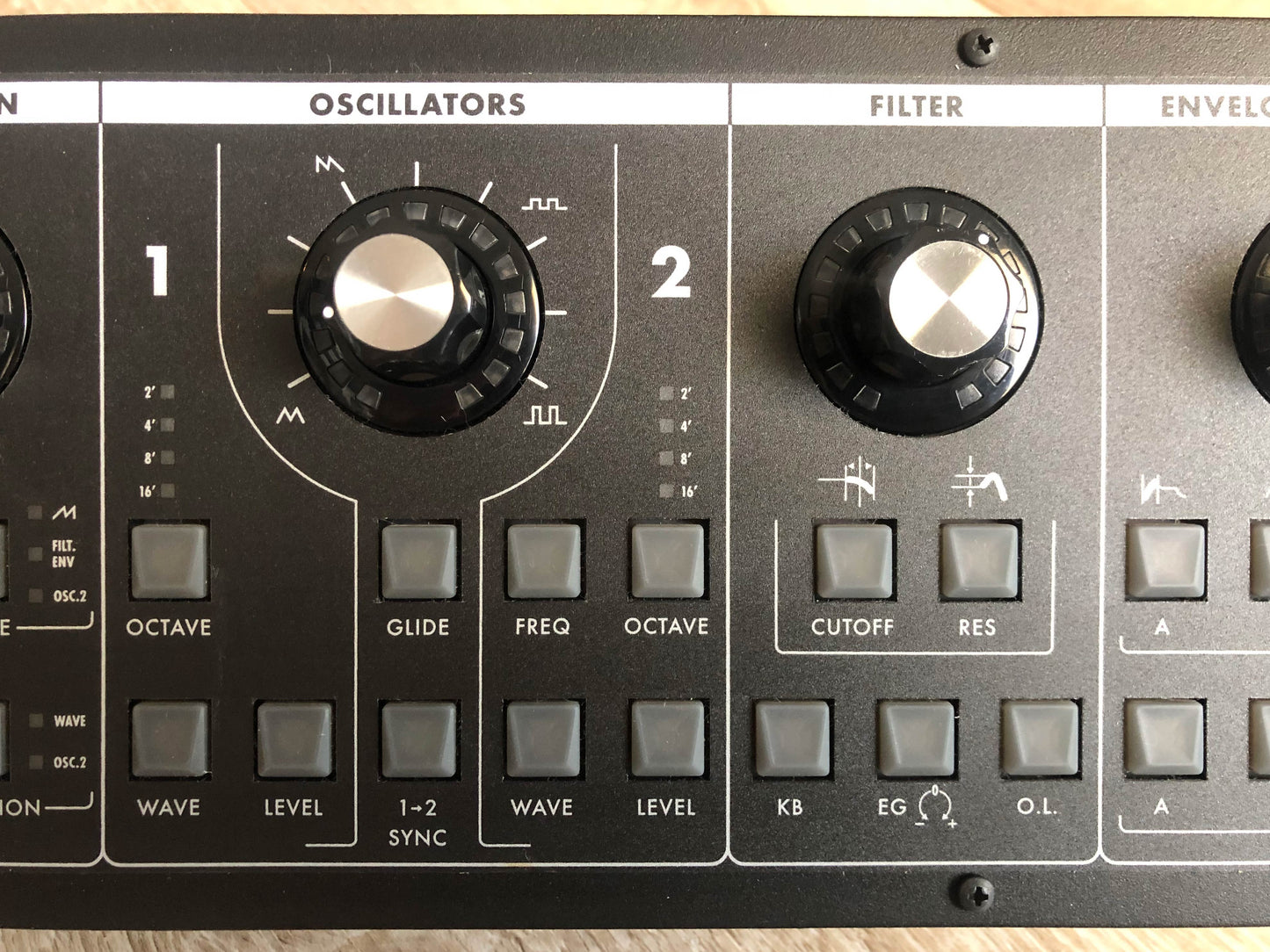 Moog Slim Phatty Analog Synthesizer w/ Original Box + Rack Ears