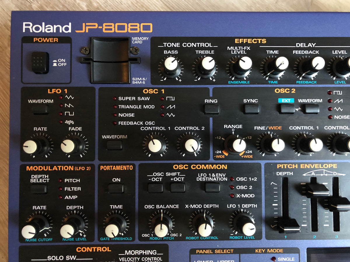 Roland JP-8080 Analog Modeling Synthesizer & Vocoder, Recently Serviced