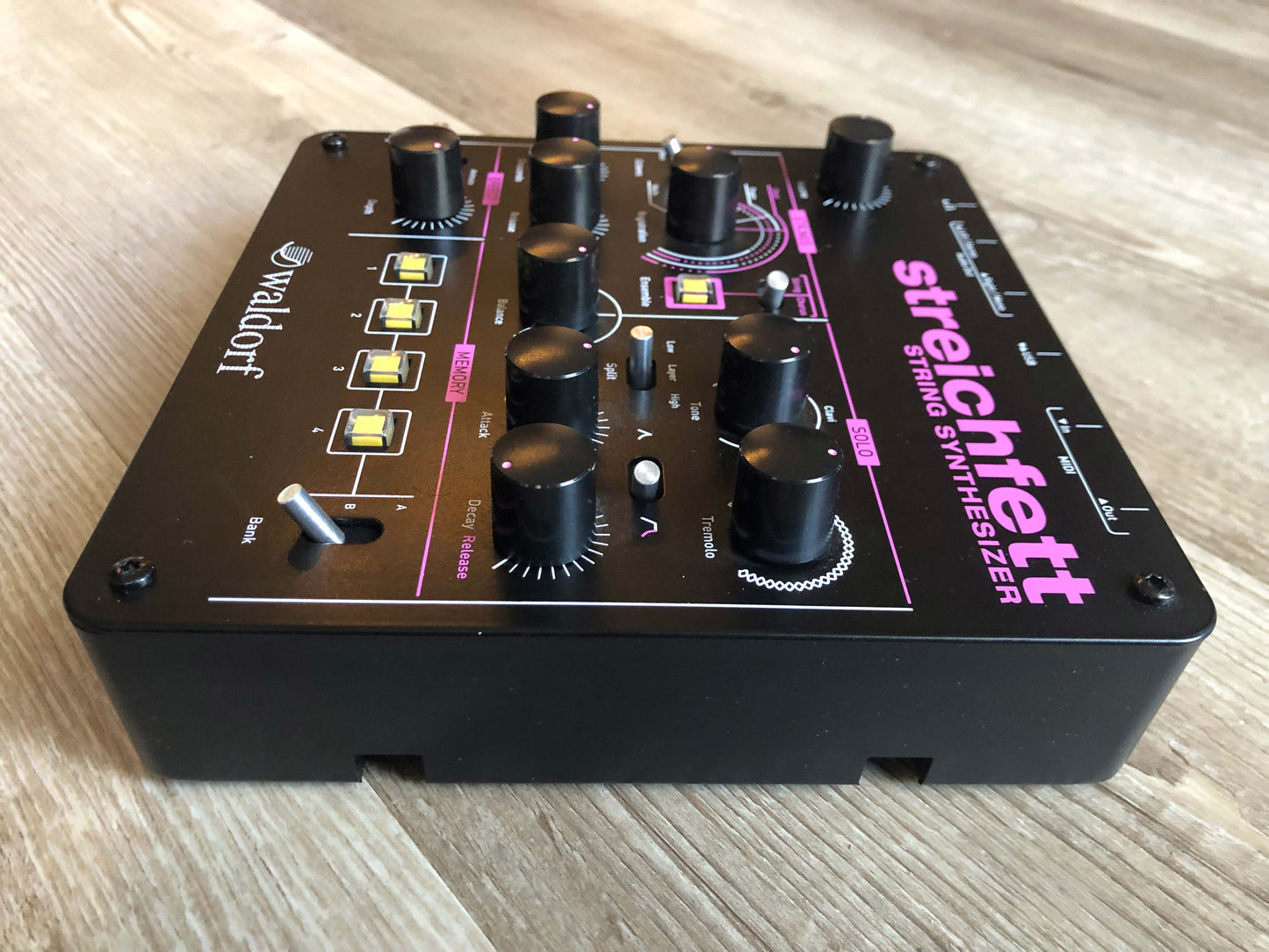 Waldorf Streichfett String Synthesizer w/ OG Box + PSU