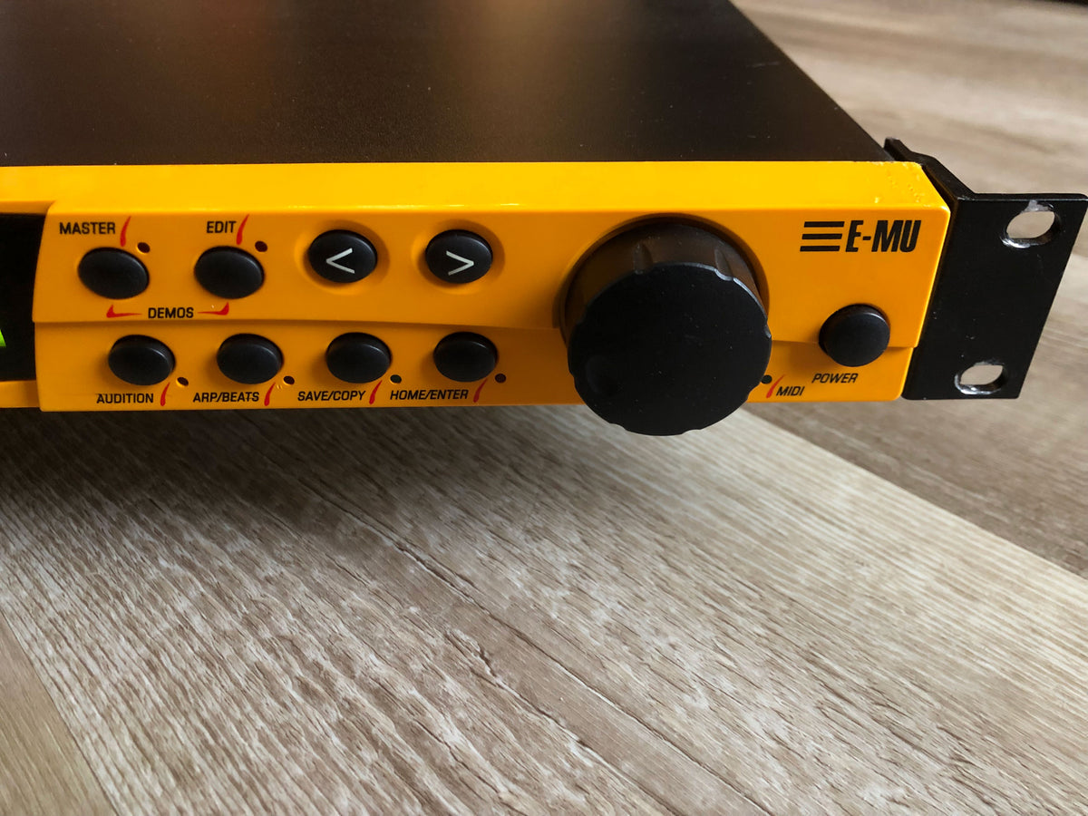 E-MU Xtreme Lead Synthesizer Sound Module w/ XLEAD & PHATT ROMs, New Encoder + Rack Ears
