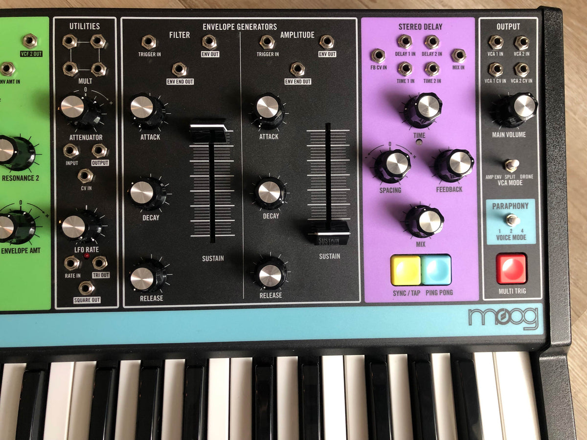 Moog Matriarch Semi-Modular Analog Synthesizer w/ OG Box, Patch Cables + PSU