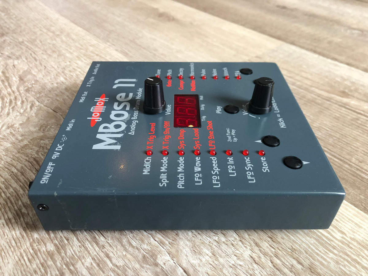 Jomox MBase 11 Analog Kick Drum Synthesizer w/ All New Tacts + OG PSU