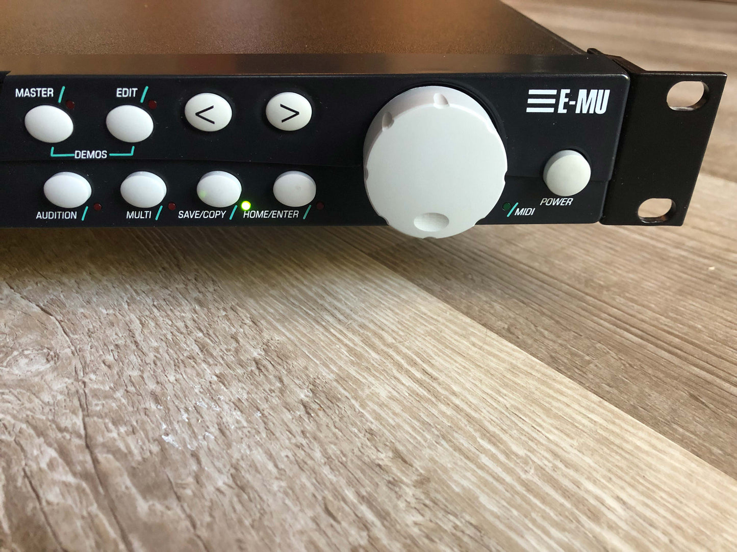 E-MU Systems Proteus 2000 Synthesizer Sound Module w/ New Encoder + Rack Ears & Manual