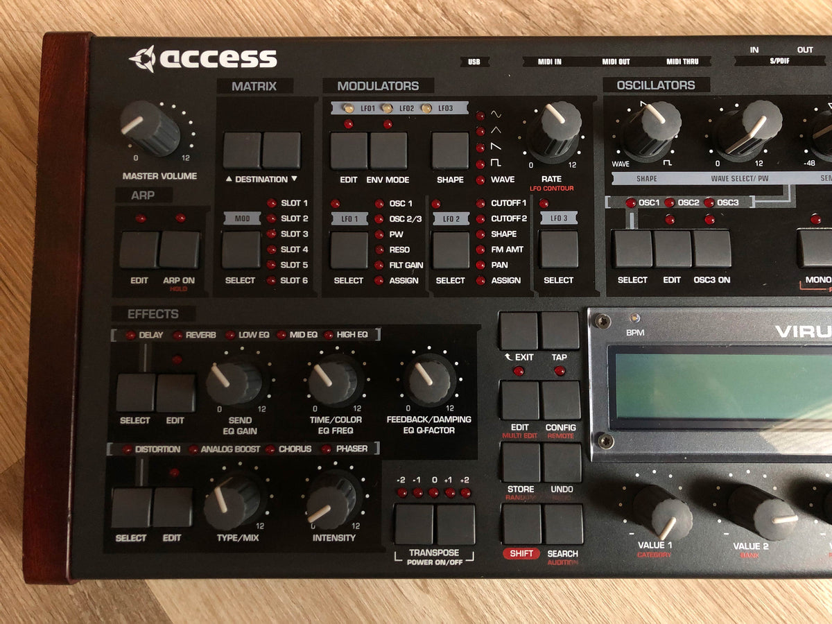 Access Virus TI Desktop w/ All New Tacts, New Battery, PSU + HQ USB Cable