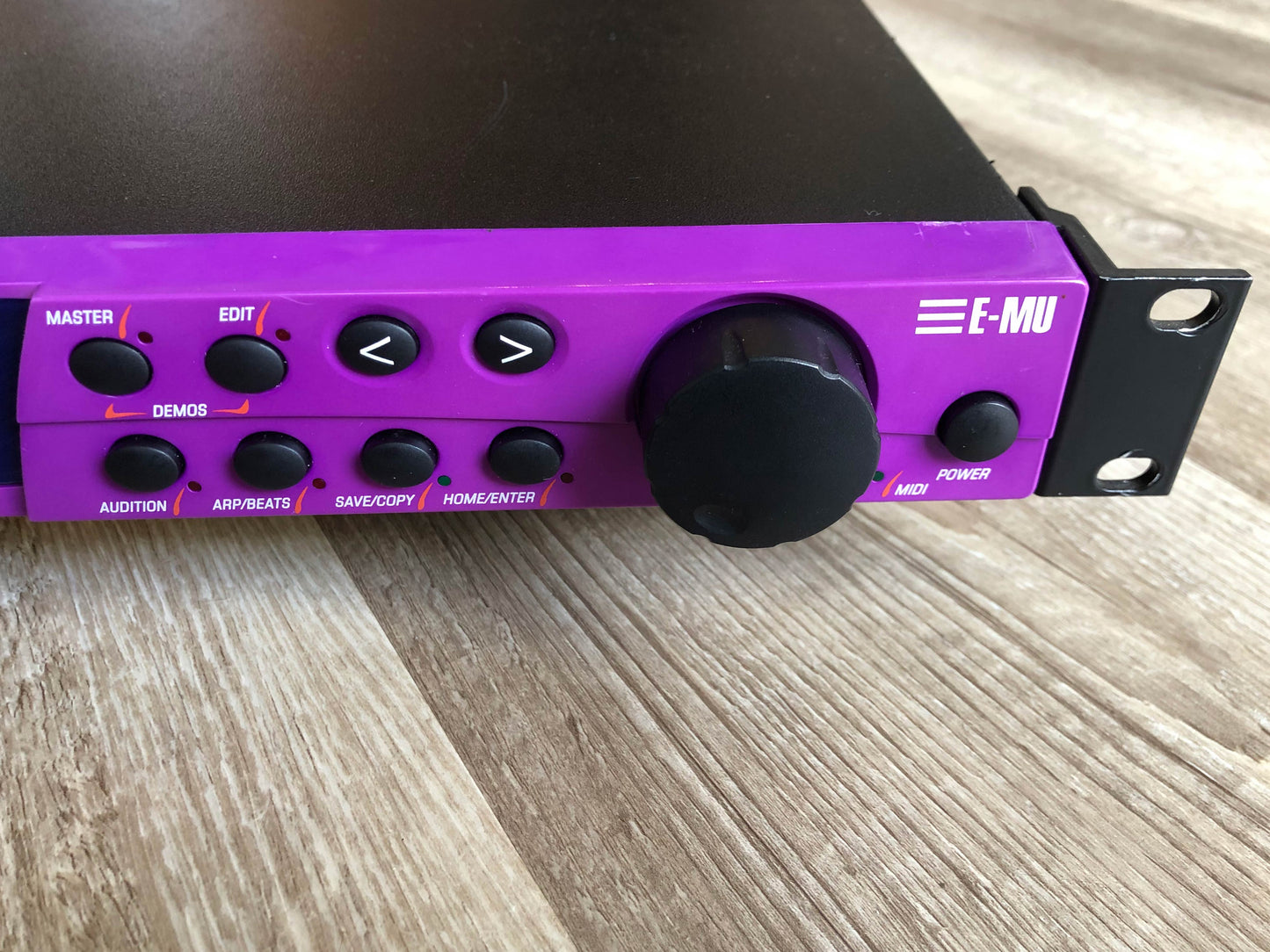 E-MU Systems Mo' Phatt Synthesizer Sound Module w/ New Encoder + Rack Ears