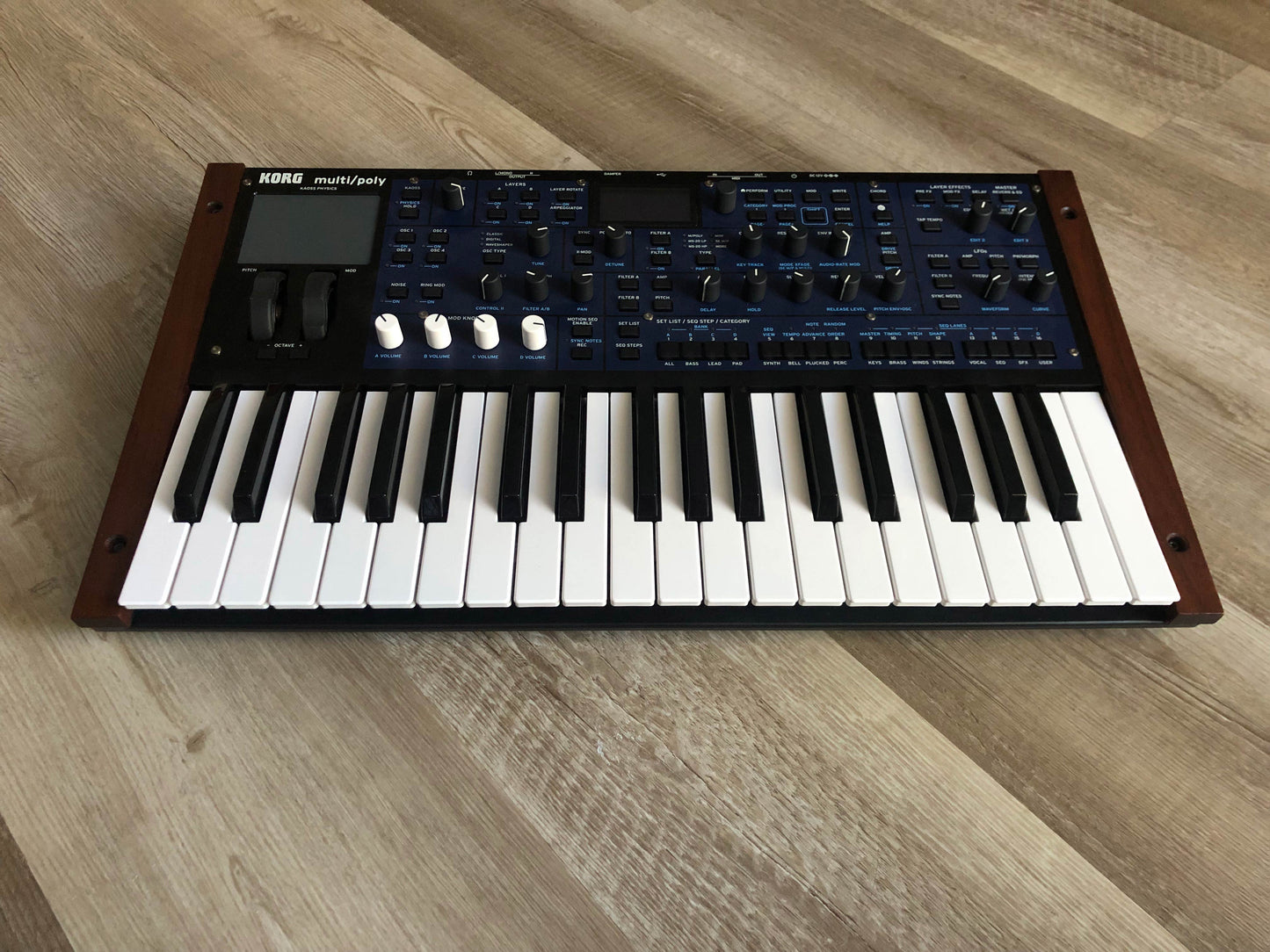 Korg Multi/Poly Analog Modeling Synthesizer w/ Gig Bag, OG Box + PSU