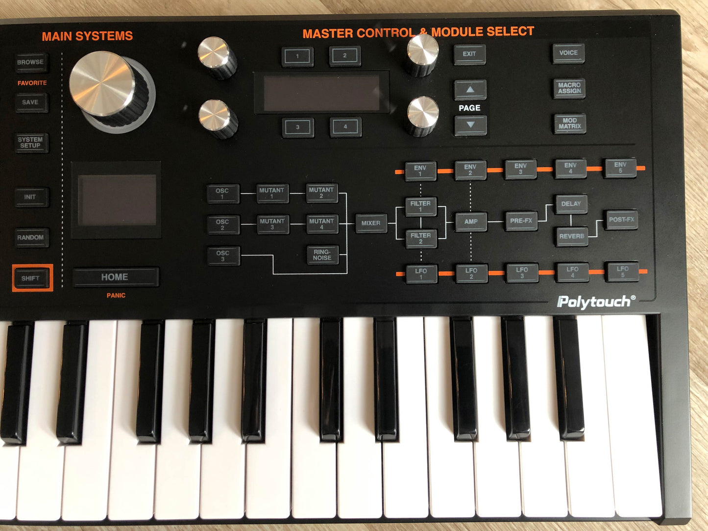 ASM Hydrasynth Explorer Polyphonic Wave Morphing Synthesizer w/ OG Box, Manual + PSU