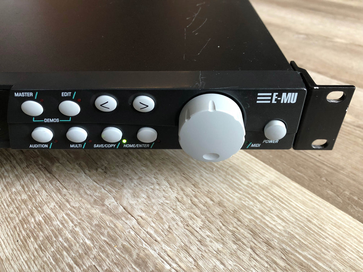 E-MU Proteus 2000 Synthesizer Module w/ New Power Supply + New Encoder