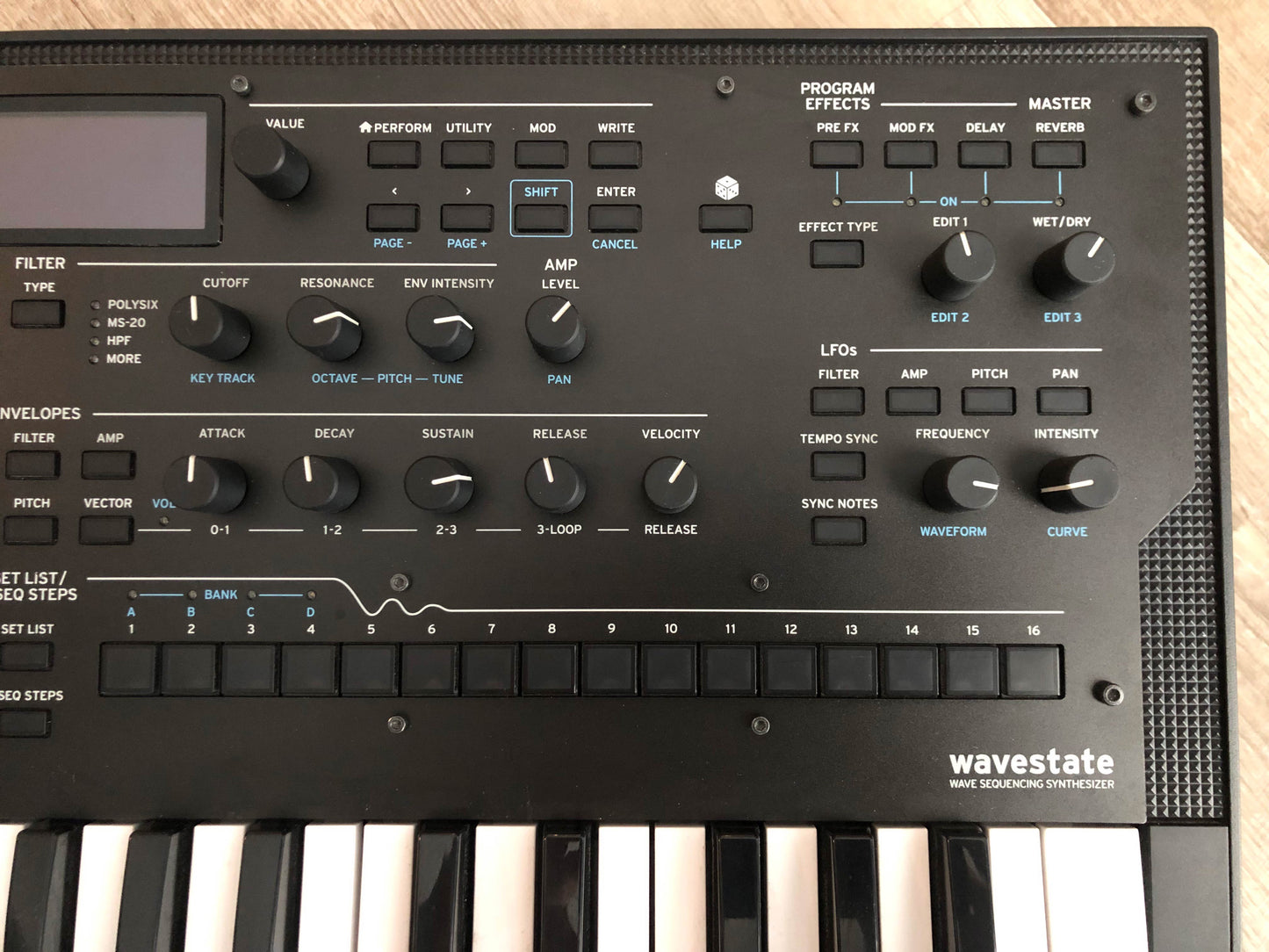 Korg Wavestate MKI Wave Sequencing Synthesizer w/ Original Power Supply