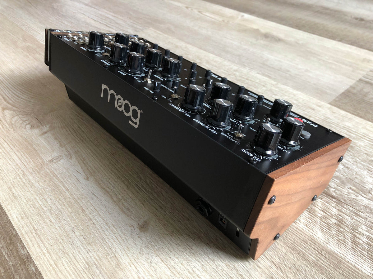 Moog DFAM Analog Percussion Synthesizer w/ Sonoclast MAFD MIDI Controller + Patch Cables