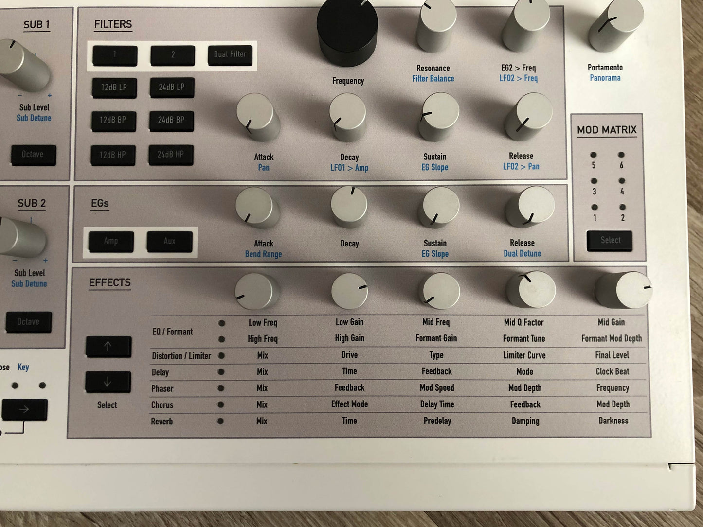 Waldorf Kyra Virtual Analog Desktop Synthesizer w/ Rack Ears + OG PSU