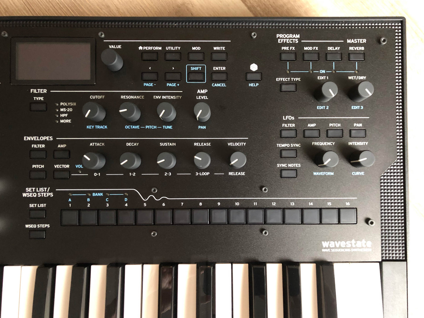 Korg Wavestate MKII Wave Sequencing Synthesizer w/ Aftermarket PSU