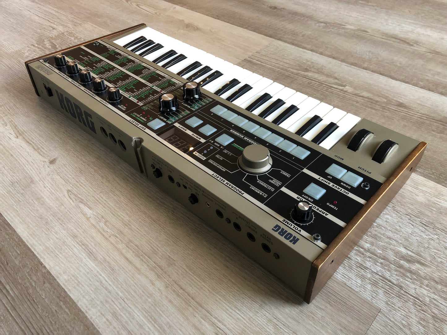 Budget MicroKorg w/ Aftermarket Power Supply (no Mic)