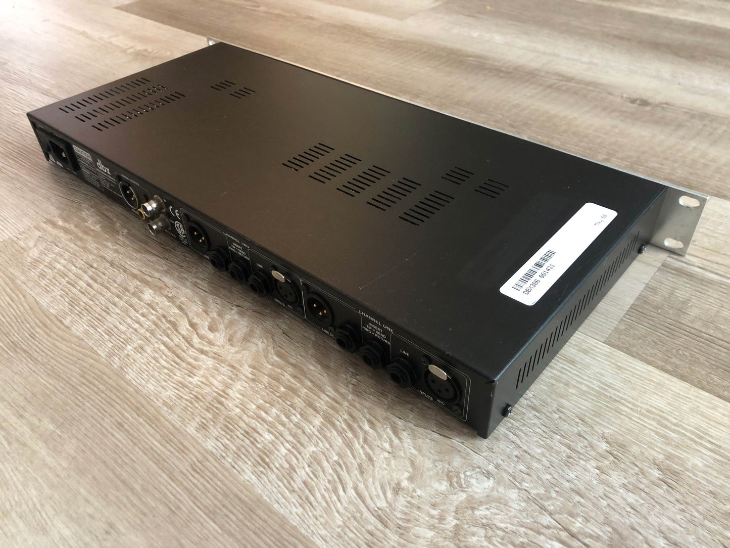 DBX 386 Dual Vacuum Tube Preamp w/ New Tubes, New Caps in Analog Path, Lubed & Calibrated