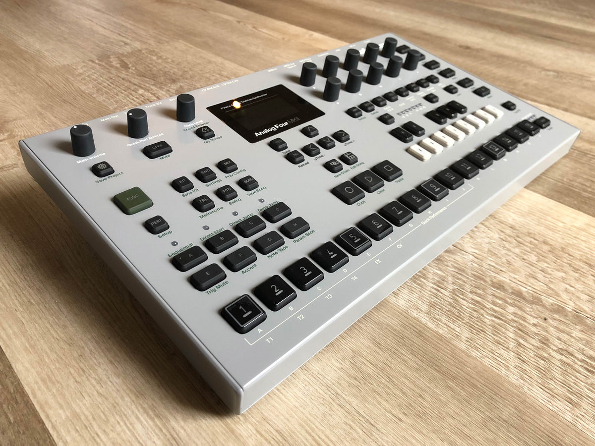 Elektron Analog Four MKII (Gray) w/ Original Box, PSU + New USB Cable