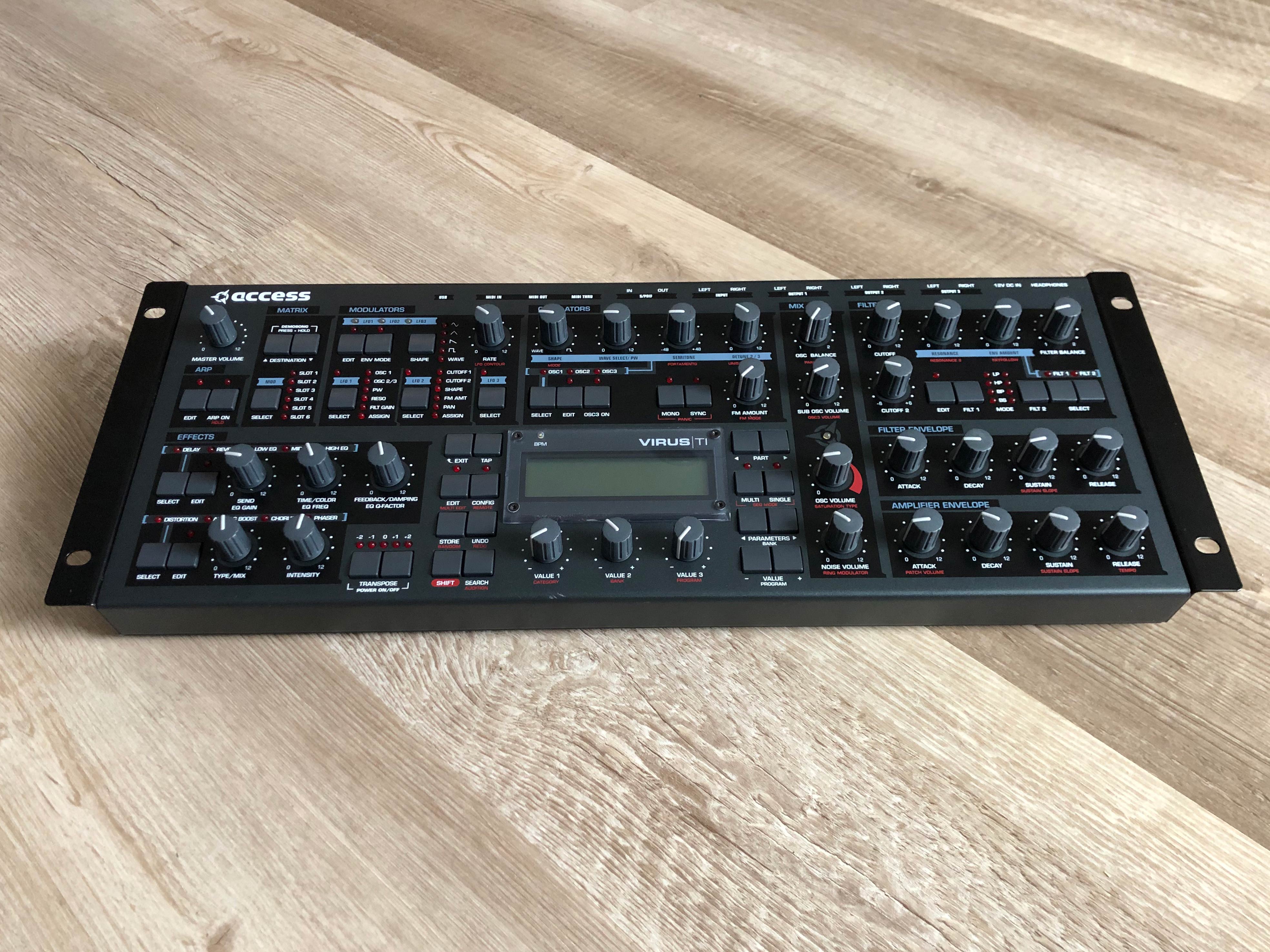 Access Virus TI Desktop Digital Synthesizer | Captain Black's