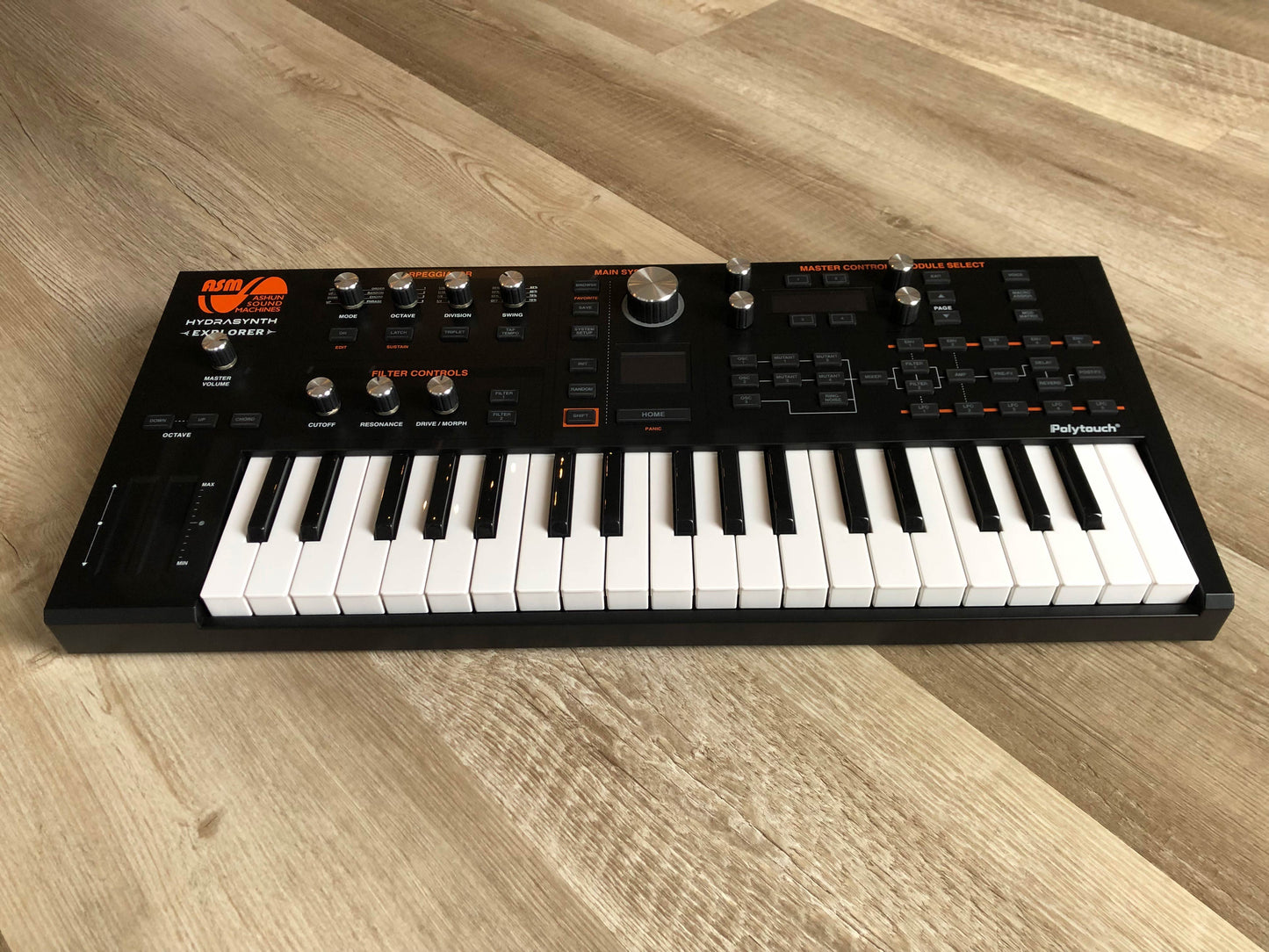 ASM Hydrasynth Explorer Polyphonic Wave Morphing Synthesizer w/ OG Box, Manual + PSU