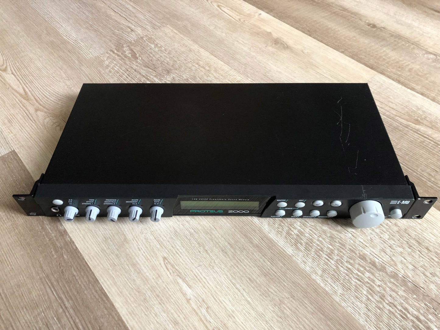 E-MU Proteus 2000 Synthesizer Module w/ New Power Supply + New Encoder