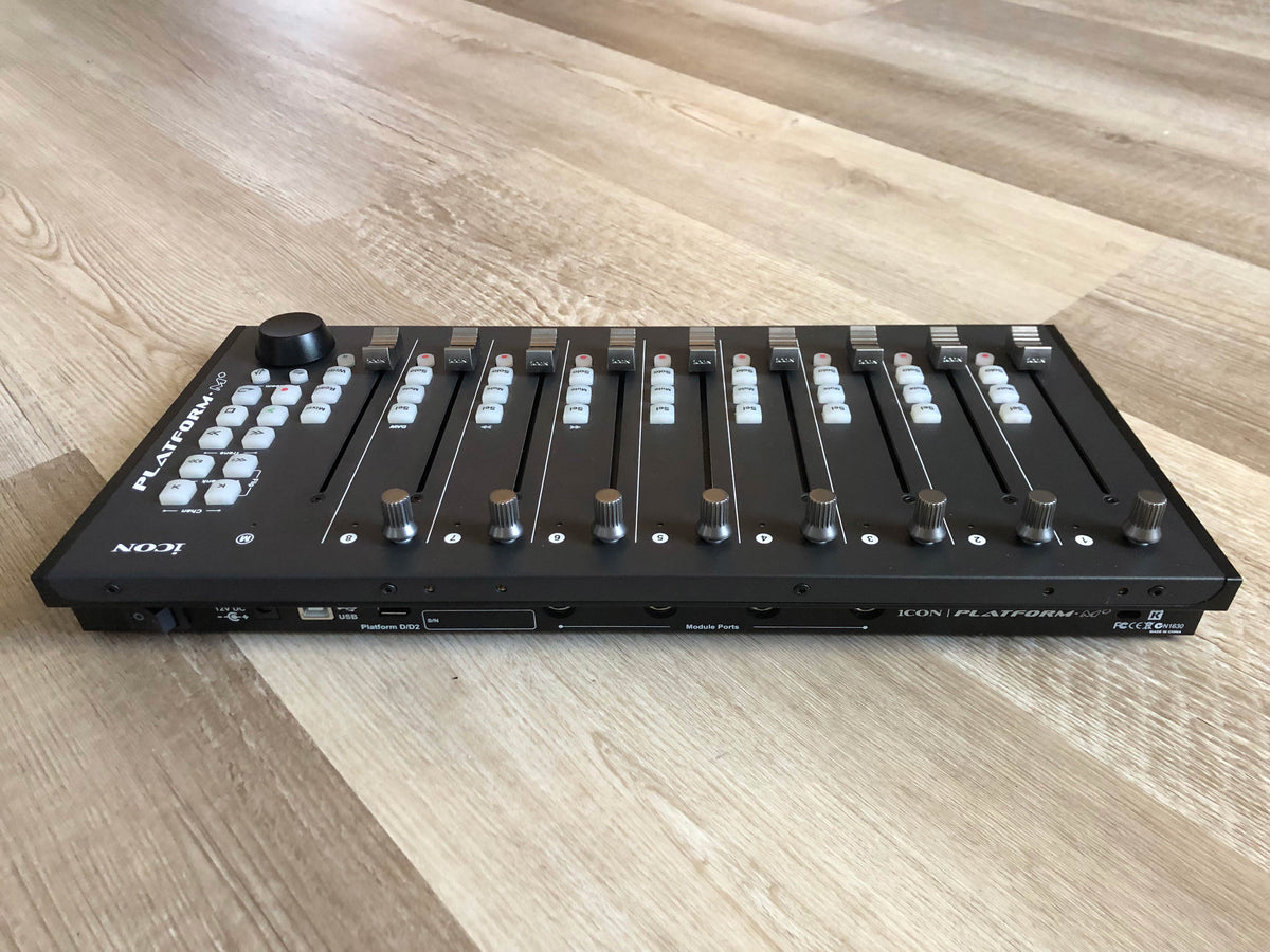 Icon Platform M+ USB MIDI DAW Controller w/ Motorized Faders & Transport Controls