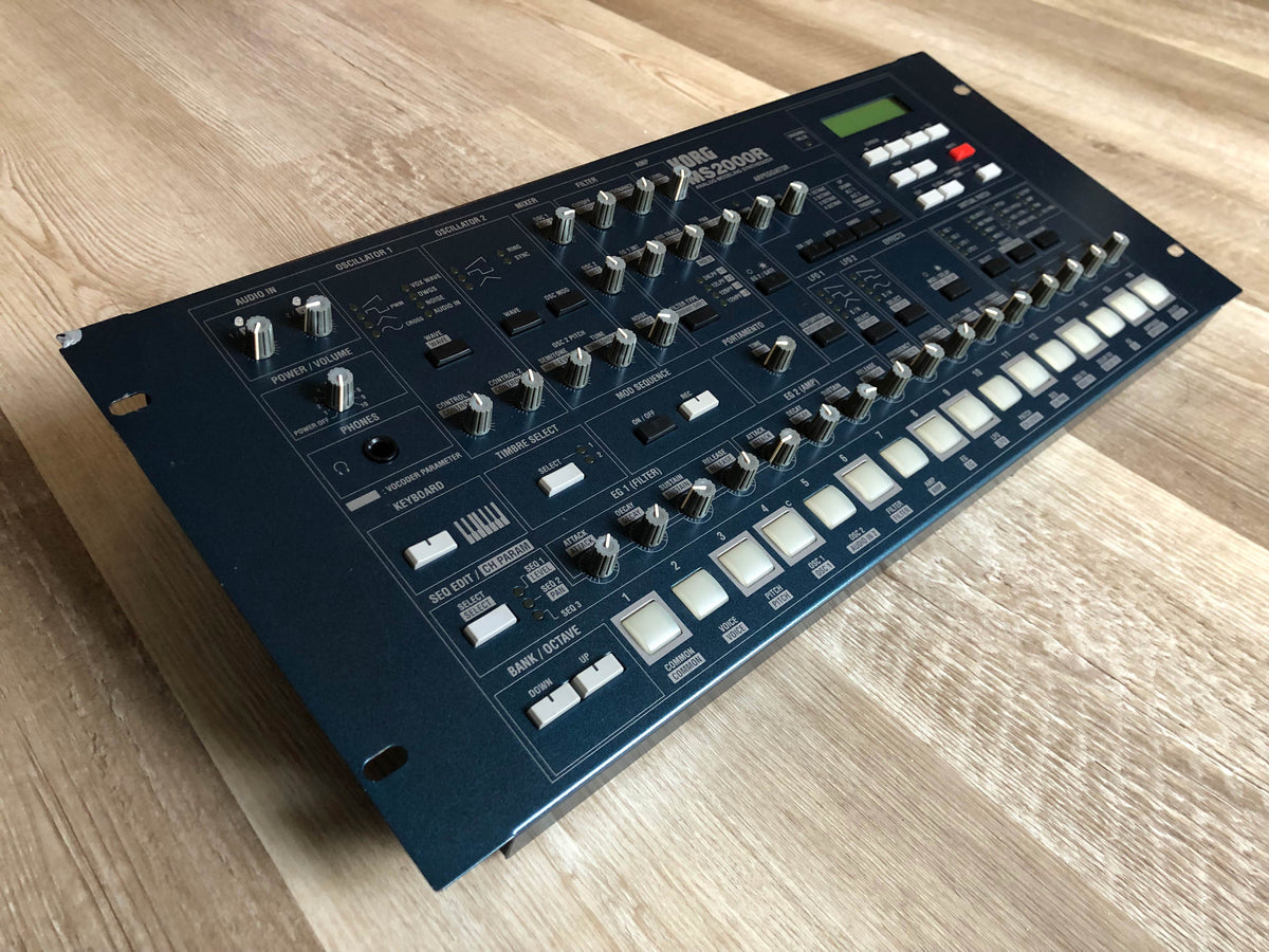 Korg MS2000R Analog Modeling Rack Synthesizer w/ Power Supply