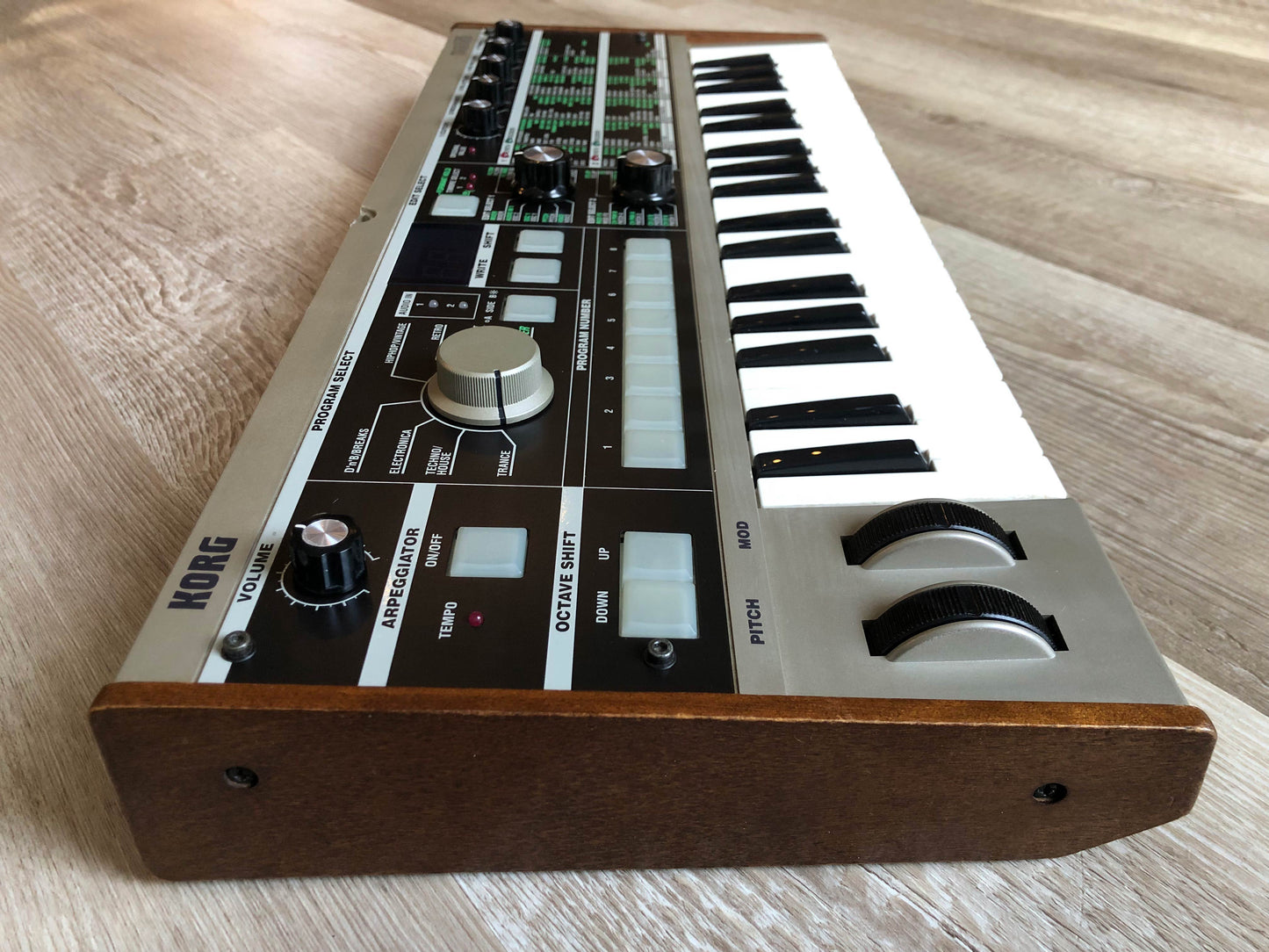 MicroKorg w/ All New Pots & Tacts, New Mic + Aftermarket PSU