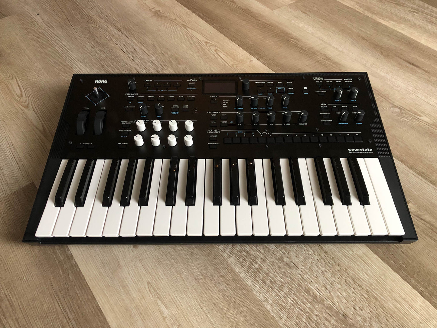 Korg Wavestate MKII Wave Sequencing Synthesizer w/ Aftermarket PSU