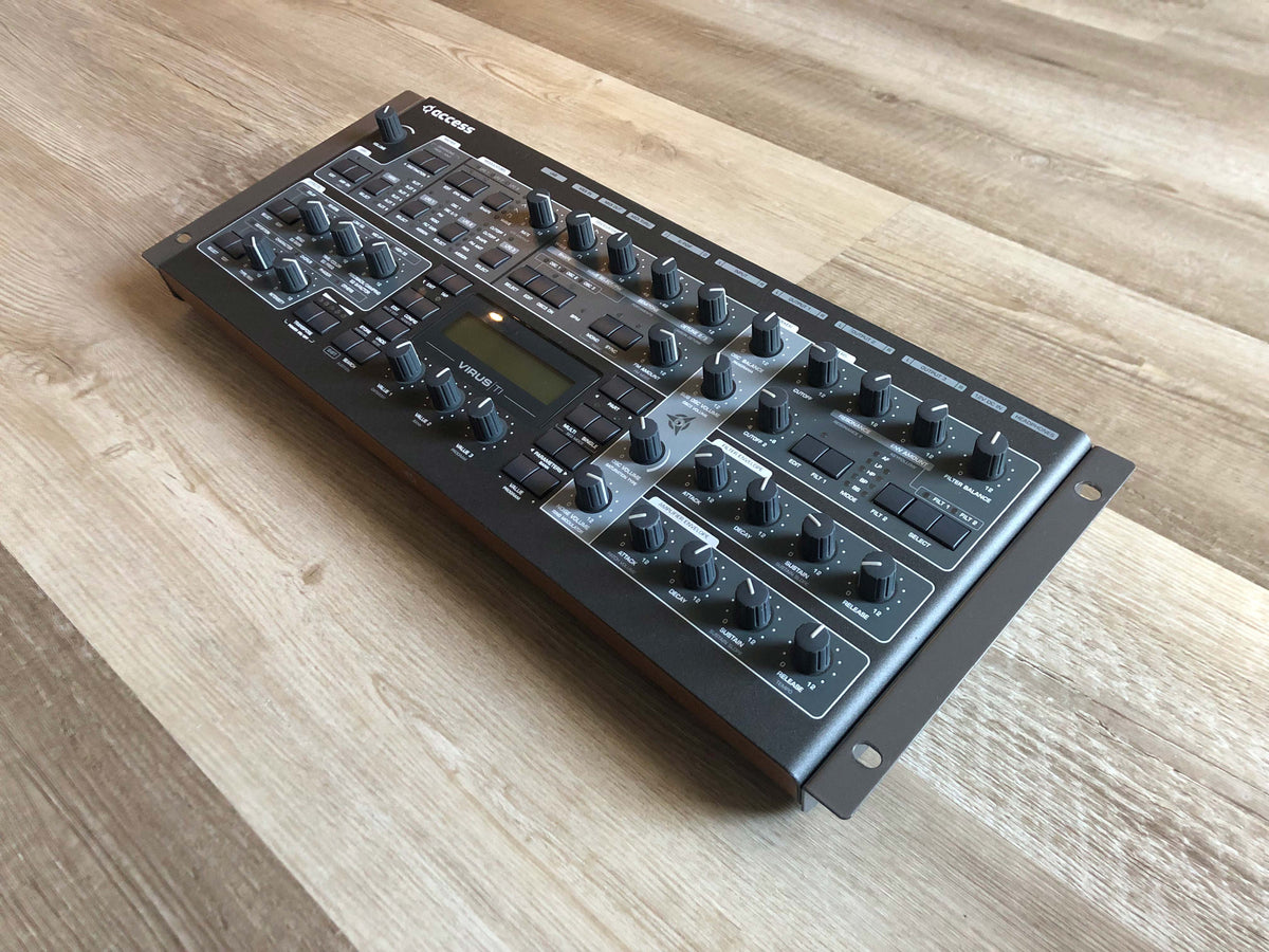 Access Virus TI2 Digital Synthesizer w/ Rack Mount Kit, New Battery + New PSU