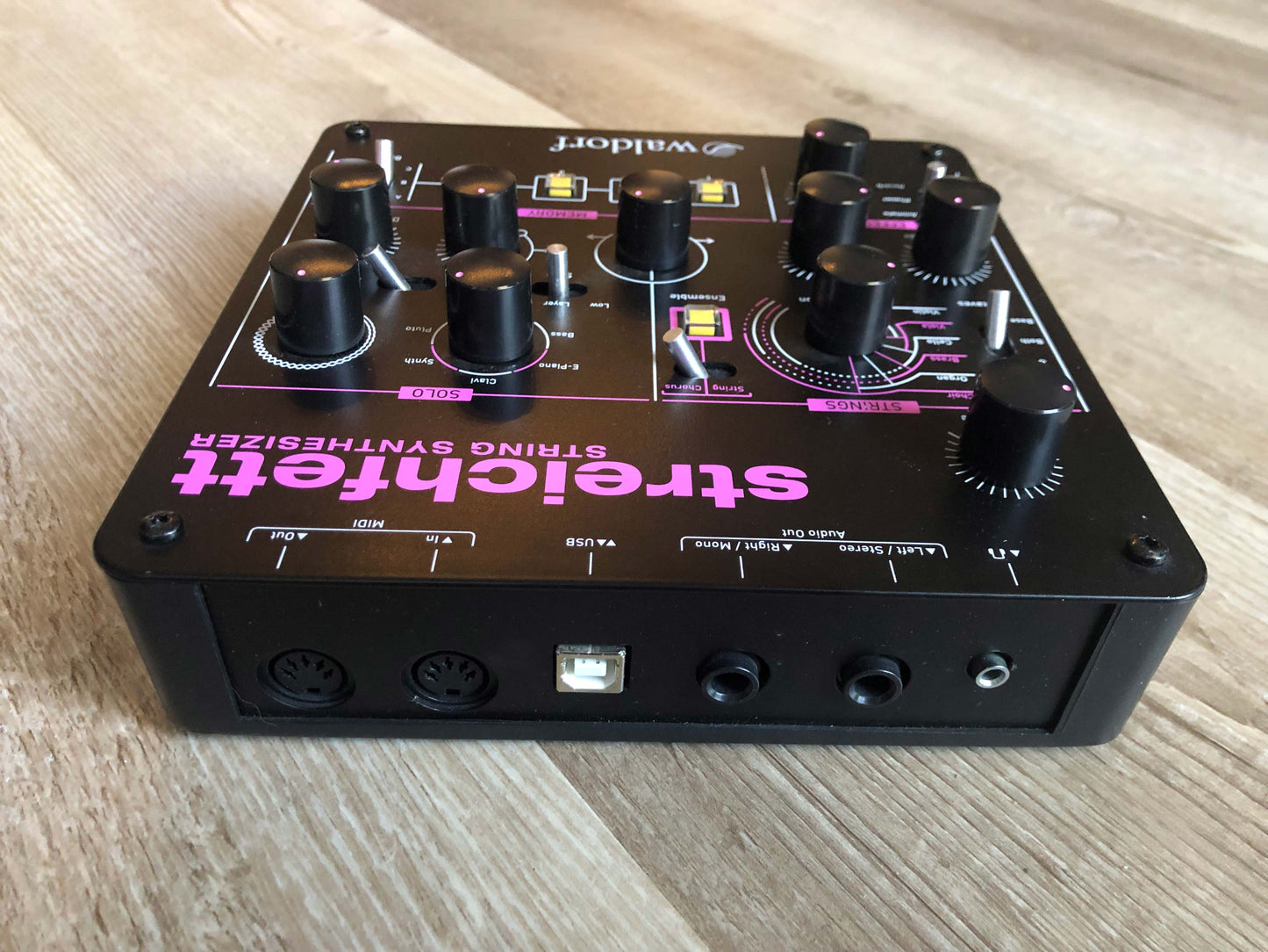 Waldorf Streichfett String Synthesizer w/ OG Box + PSU